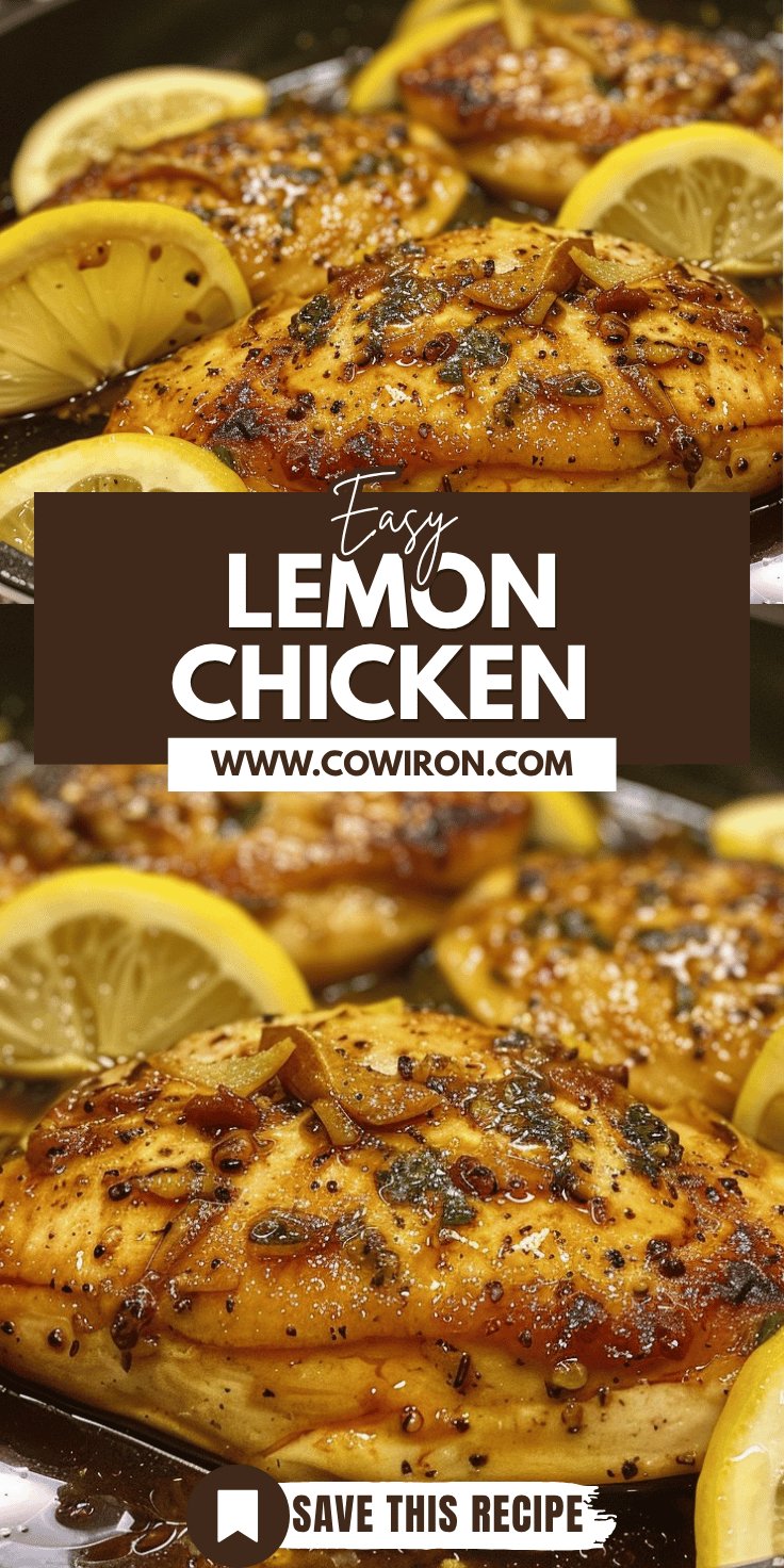 Easy Lemon Chicken Recipe