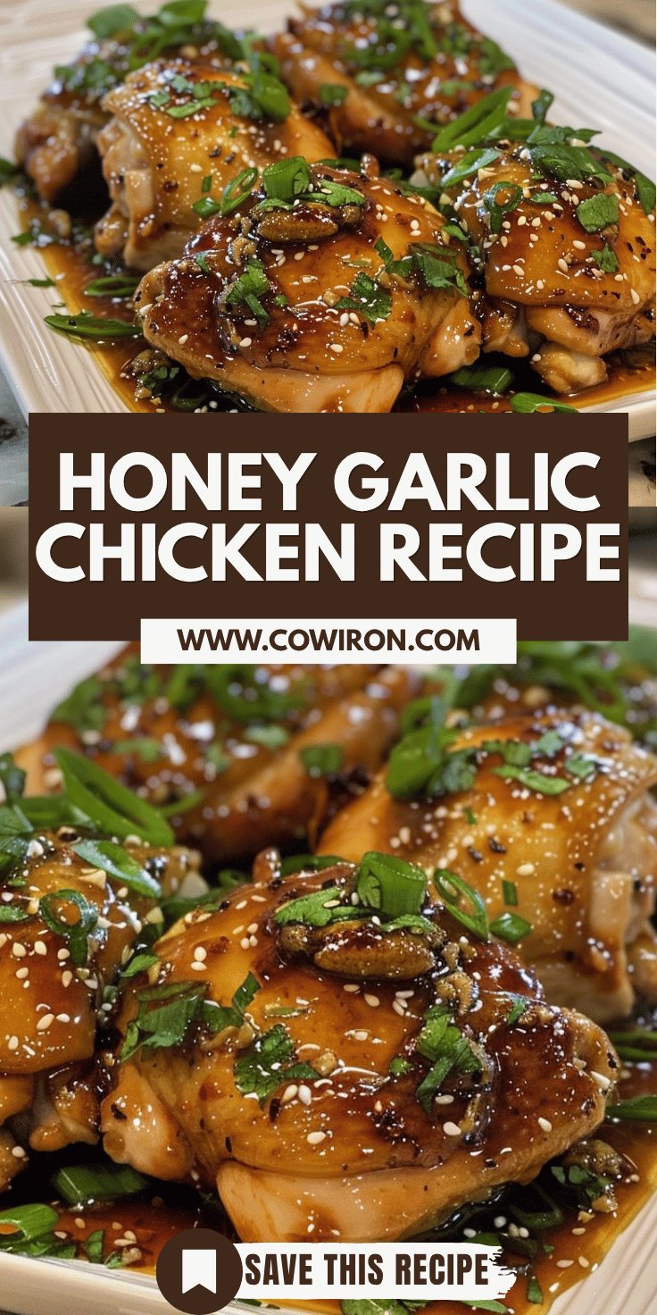Easy Honey Garlic Chicken Recipe