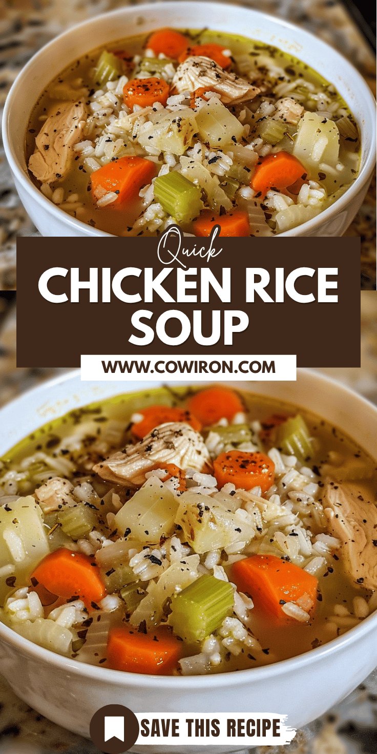 Chicken and Rice Soup Recipe