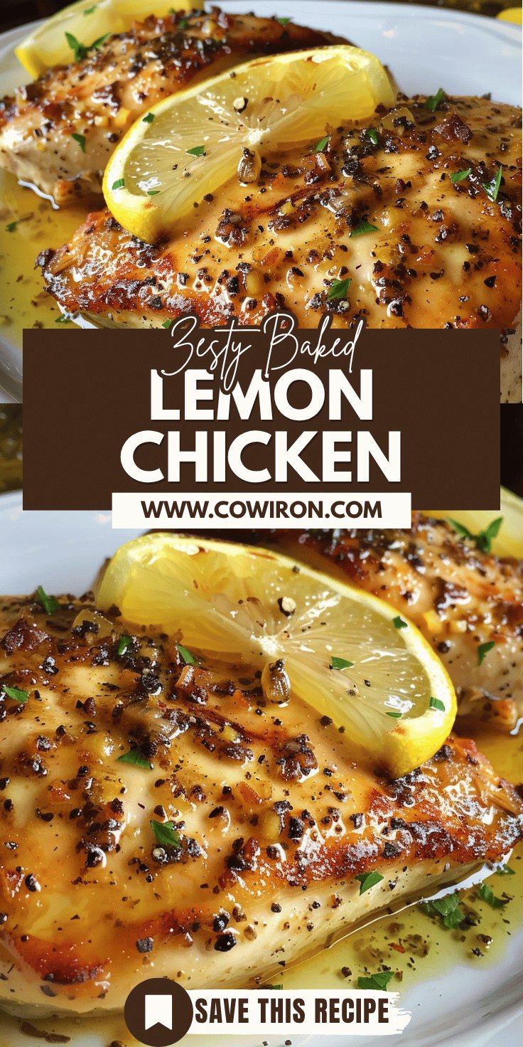 Baked Lemon Chicken Breast Recipe