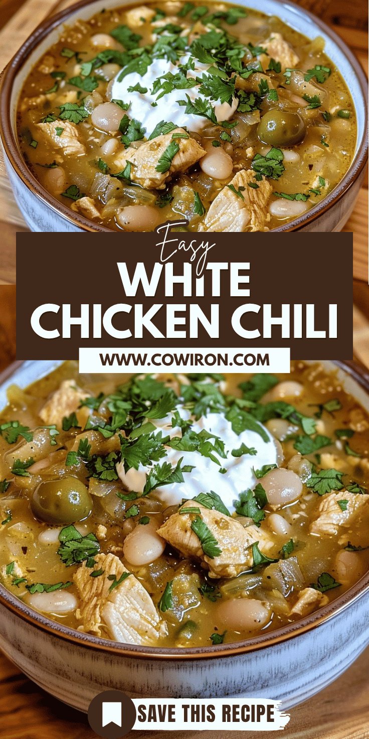 Easy White Chicken Chili