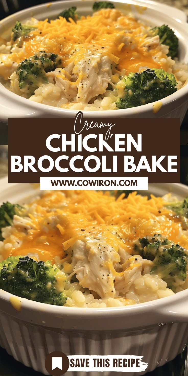Easy Chicken Broccoli Rice Casserole