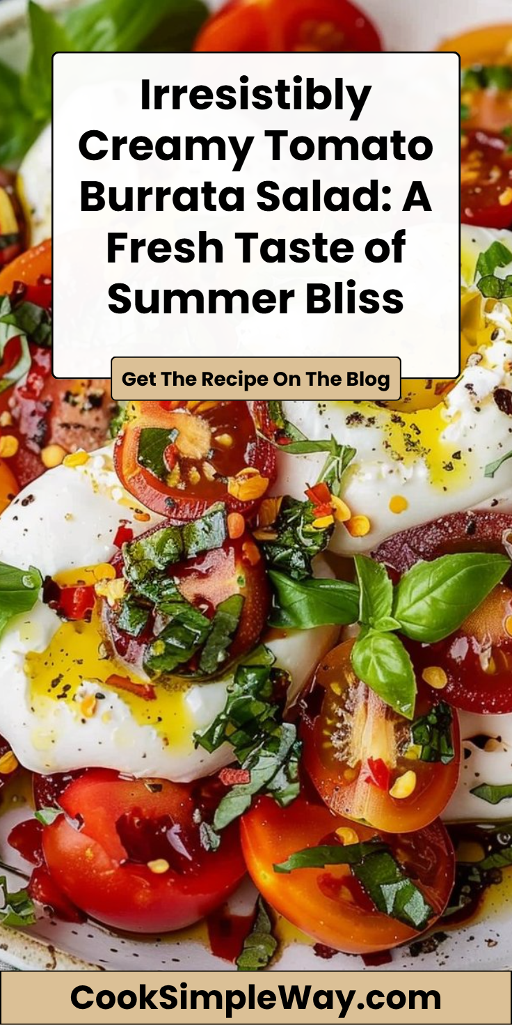 Tomato Burrata Salad Recipe