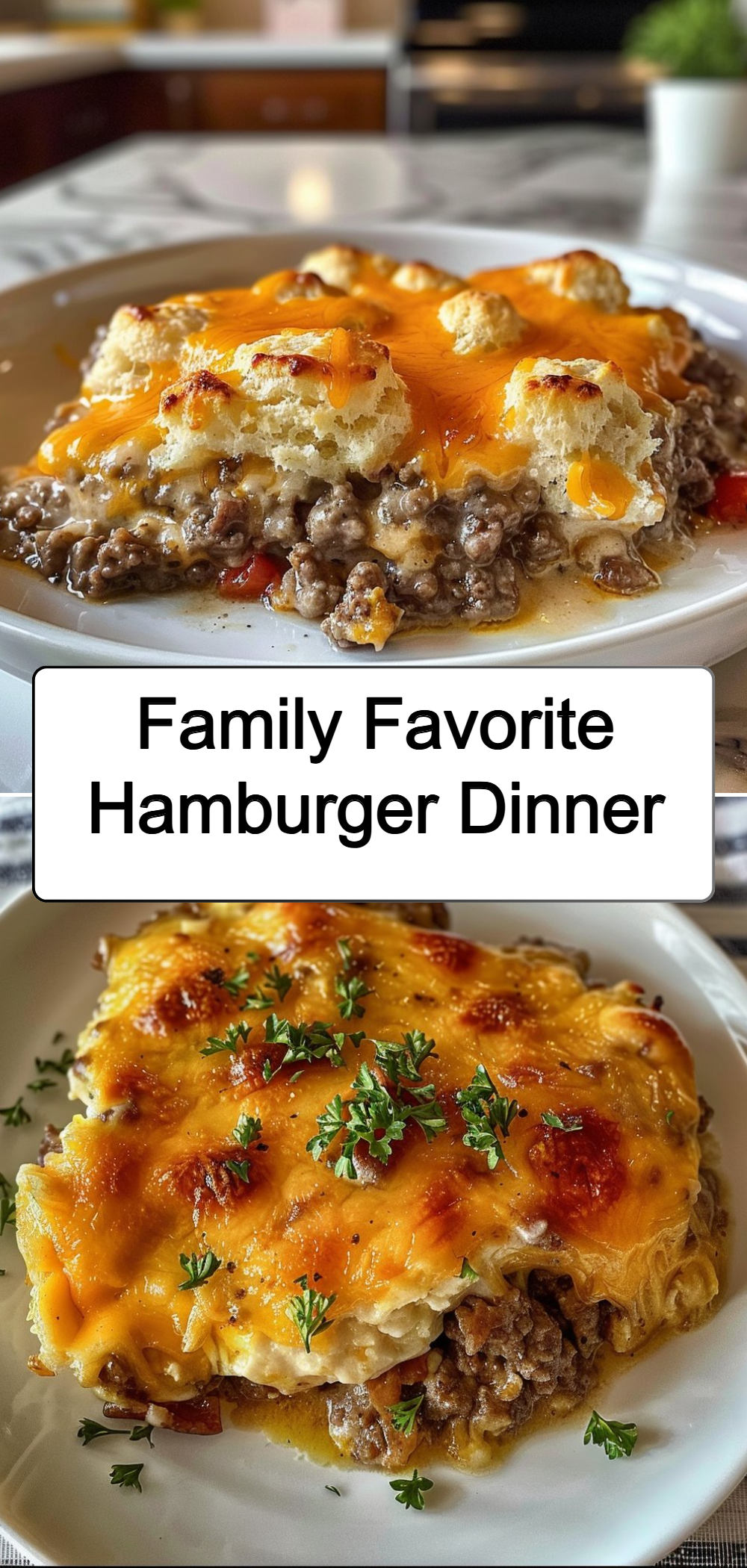 Family Favorite Hamburger Dinner