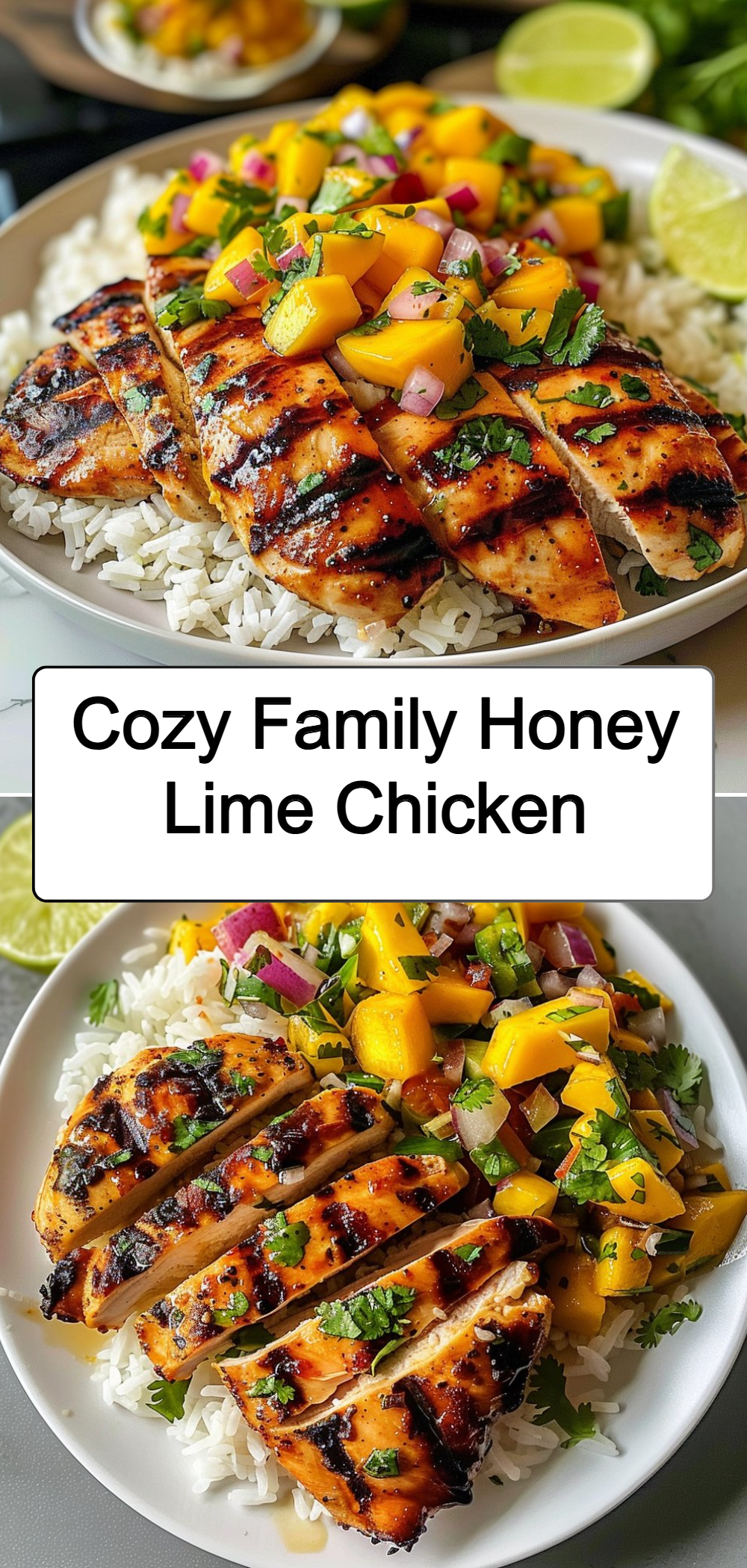 Cozy Family Honey Lime Chicken
