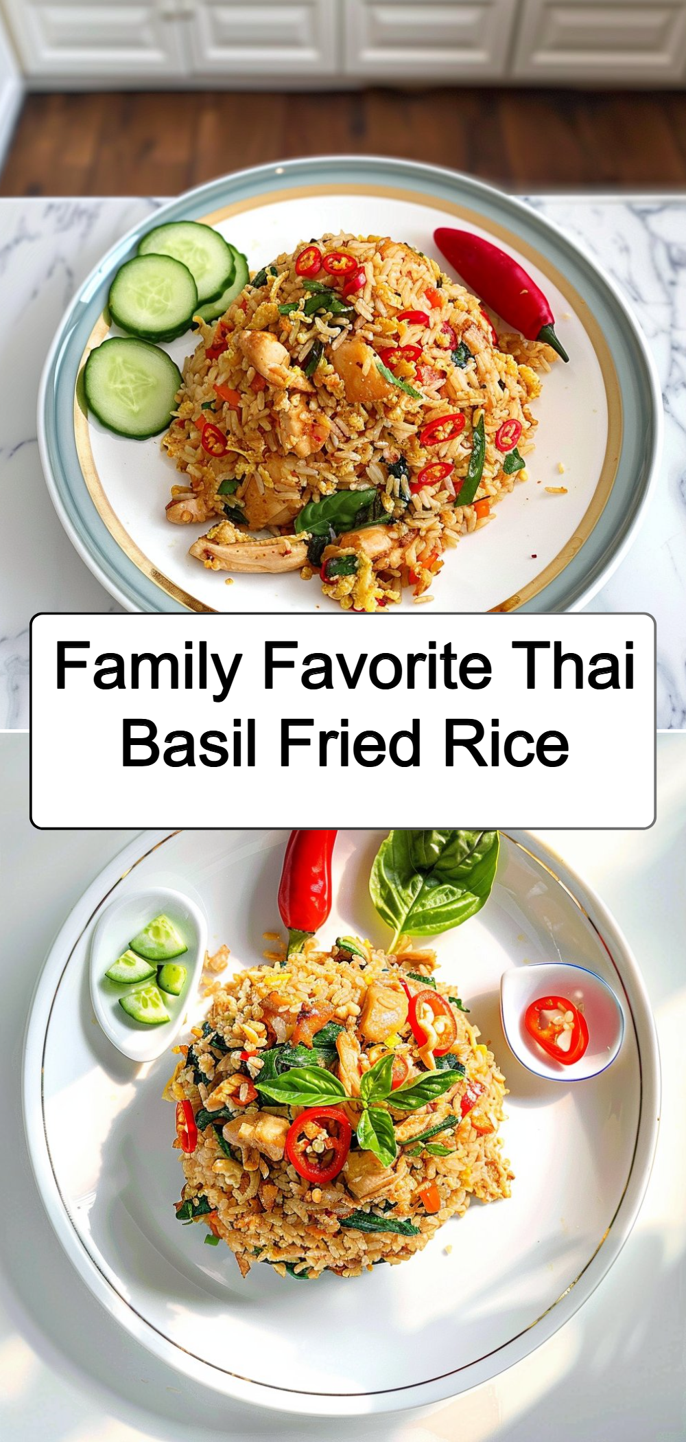 Family Favorite Thai Basil Fried Rice
