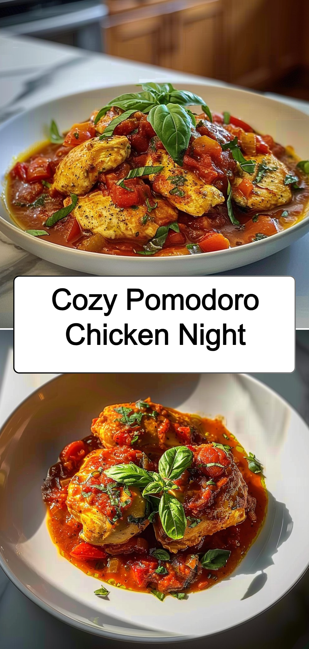 Cozy Pomodoro Chicken Night