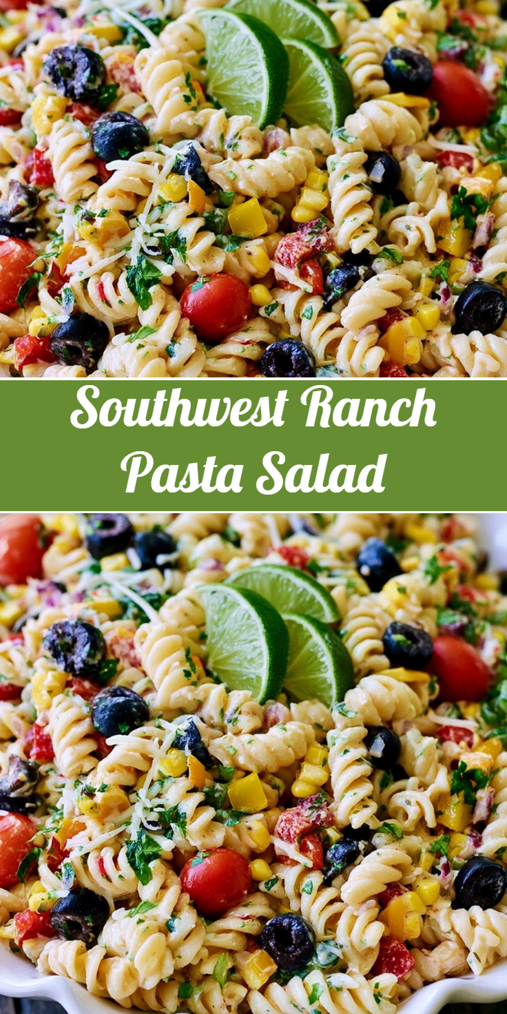 Southwest Ranch Pasta Salad
