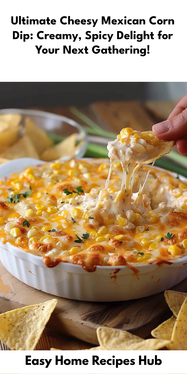 Cheesy Mexican Corn Dip