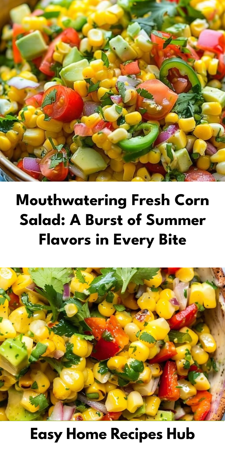 Fresh Corn Salad