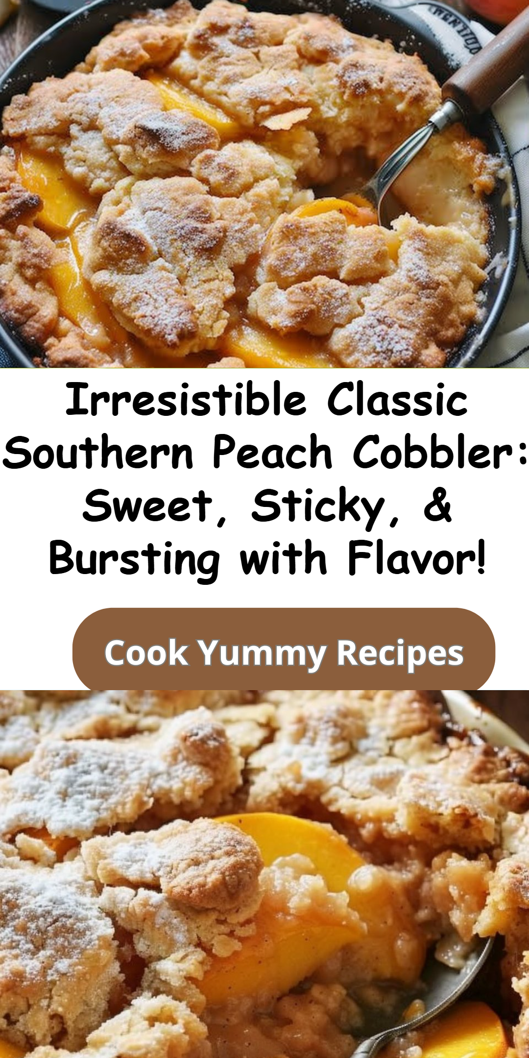 Classic Southern Peach Cobbler