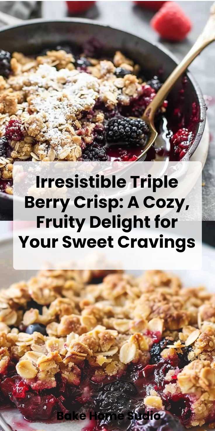 Triple Berry Crisp