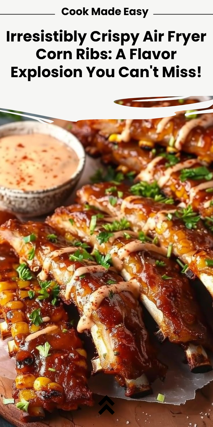Air Fryer Corn Ribs