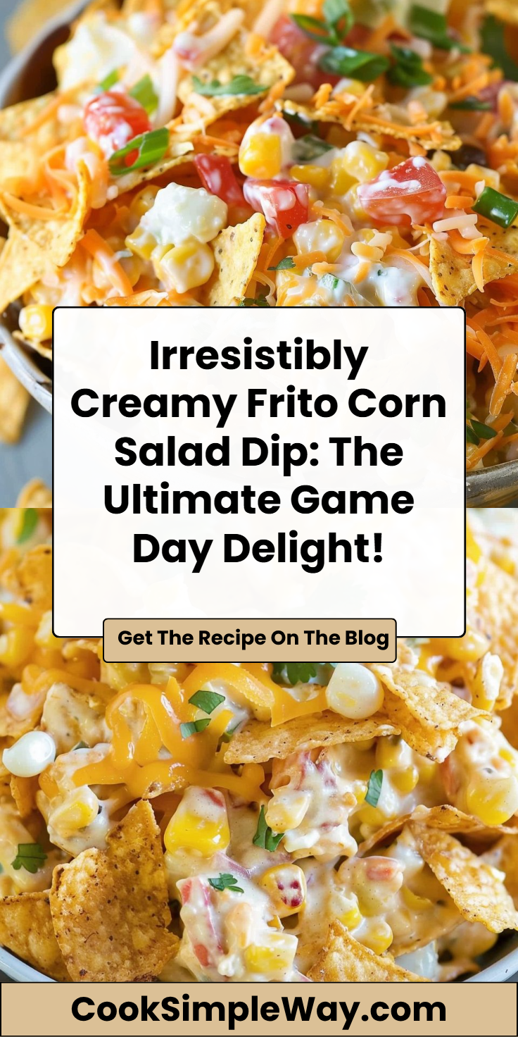 Frito Corn Salad Dip Recipe