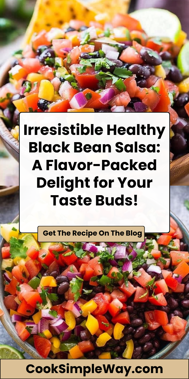 Healthy Black Bean Salsa