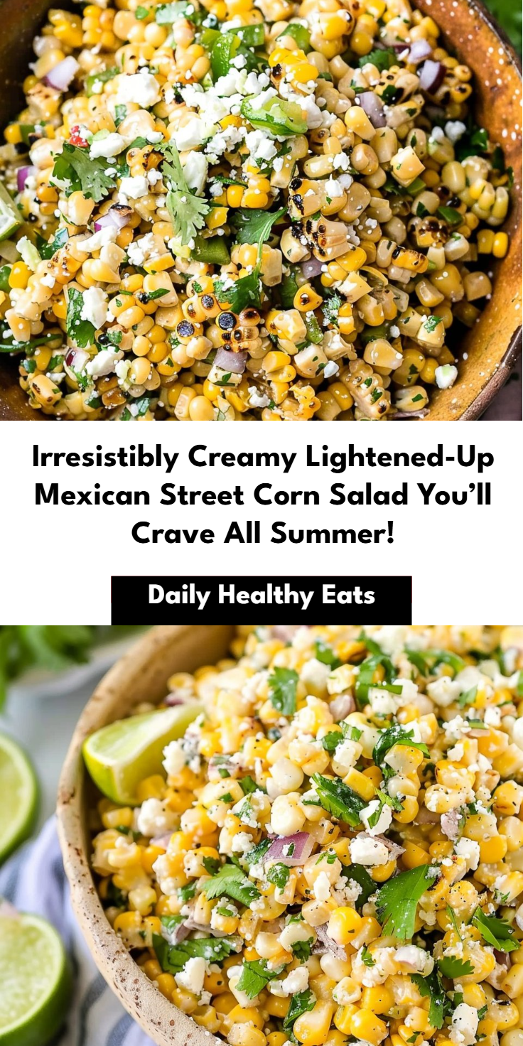 Lightened-Up Mexican Street Corn Salad