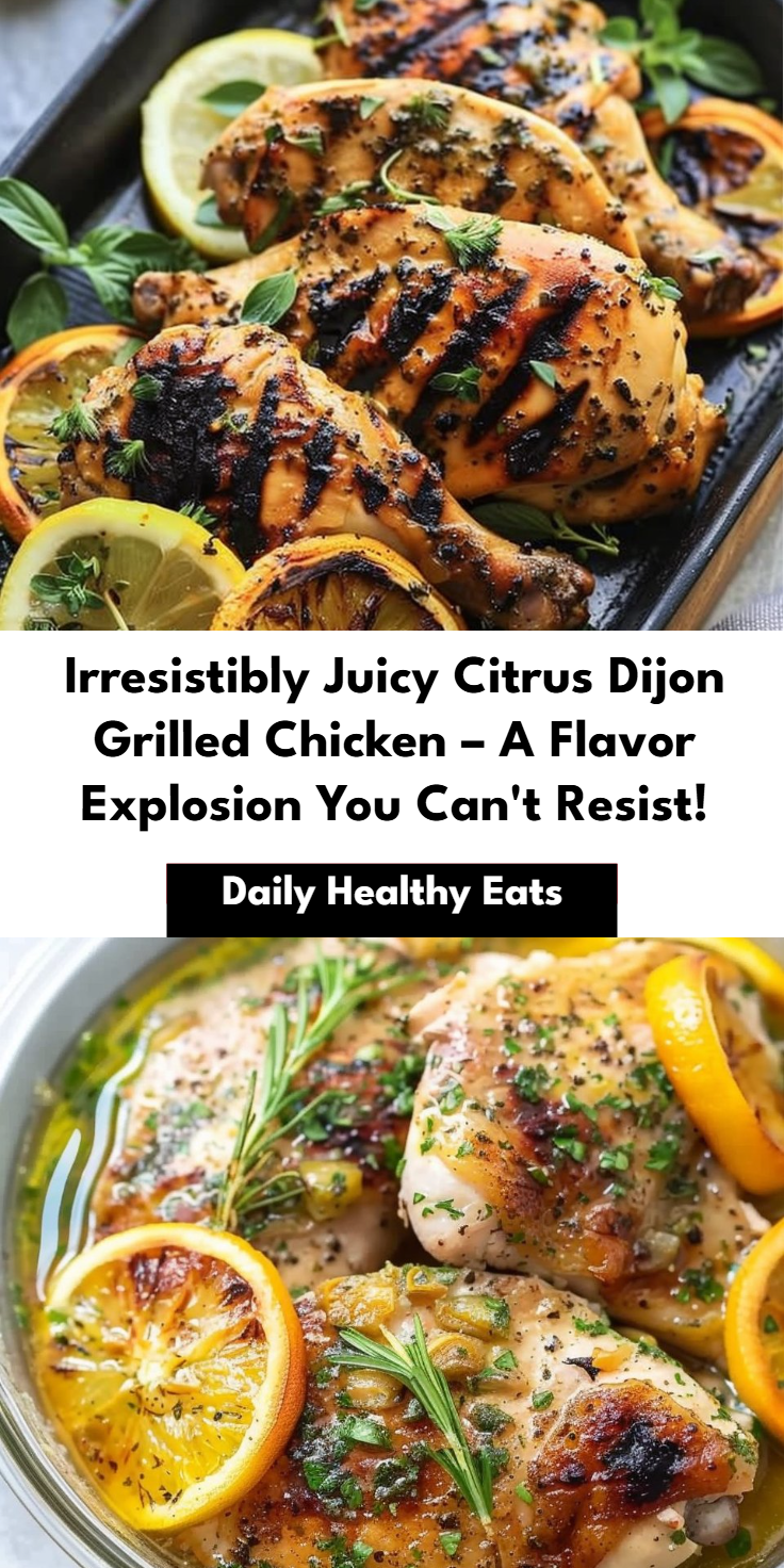 Citrus Dijon Grilled Chicken Recipe