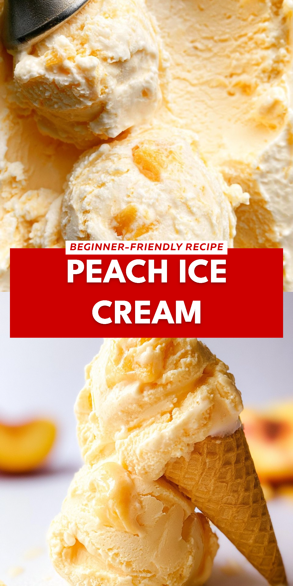 Peach Ice Cream