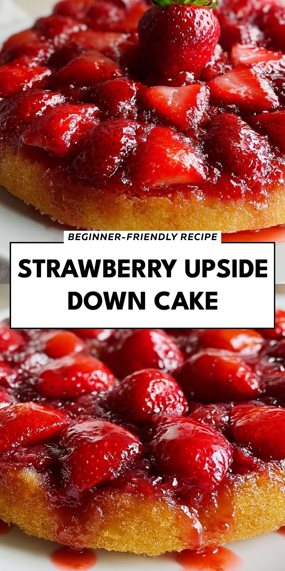 Strawberry Upside Down Cake