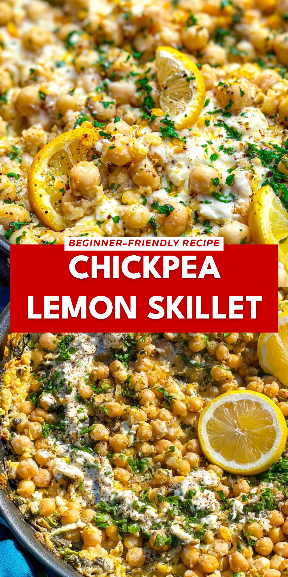 Chickpea Lemon Skillet