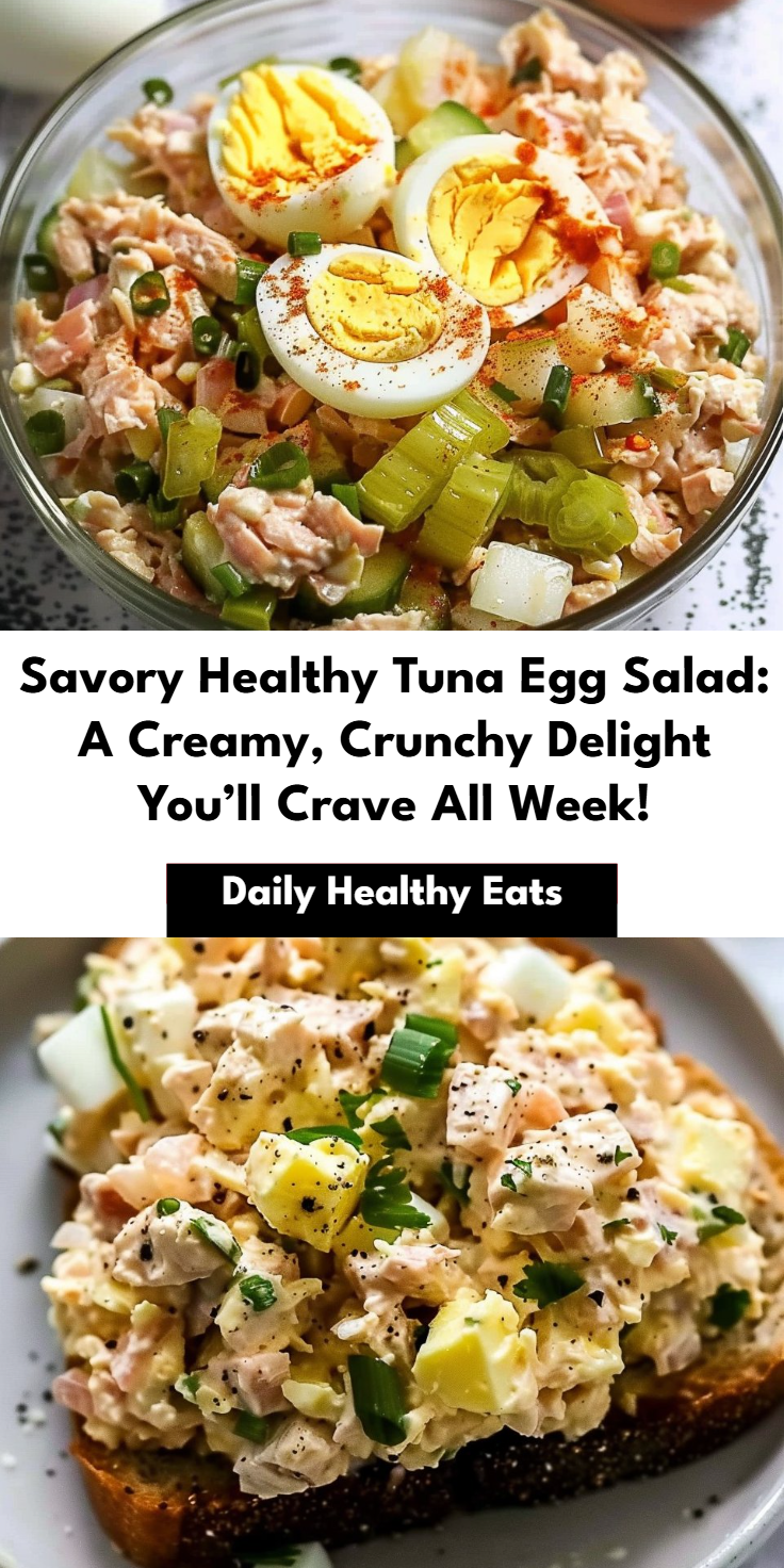 Healthy Tuna Egg Salad