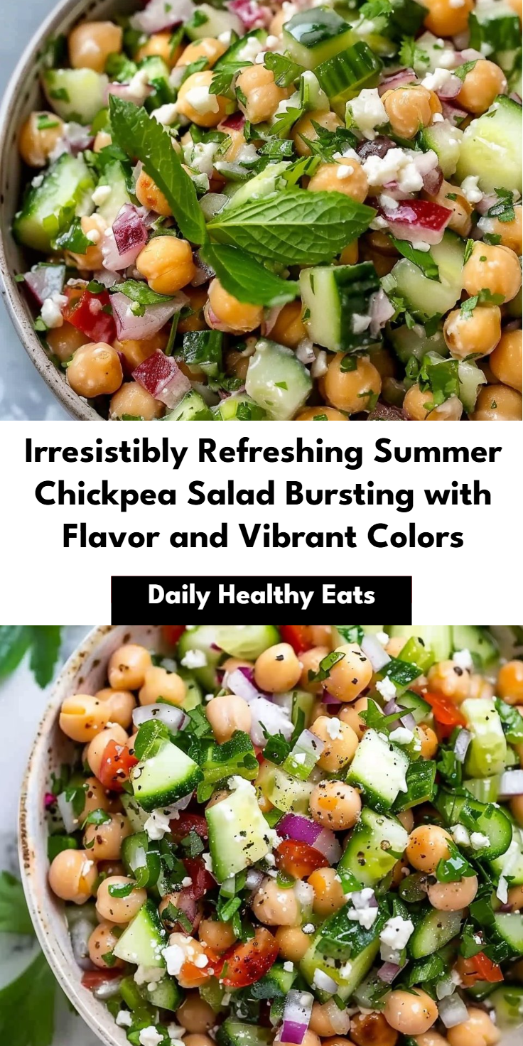 Summer Chickpea Salad