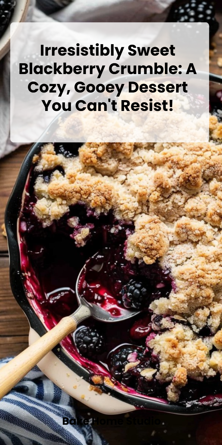 Blackberry Crumble Recipe