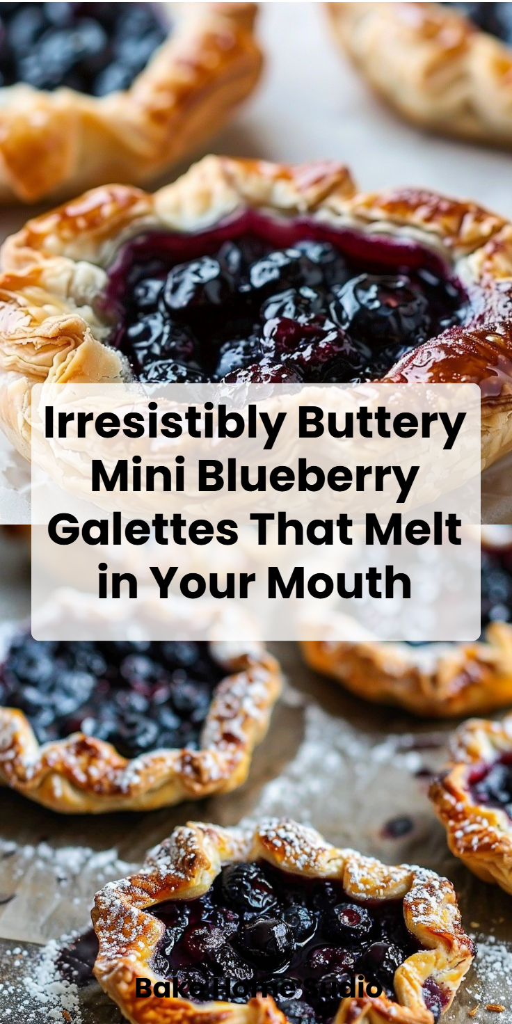 Mini Blueberry Galettes
