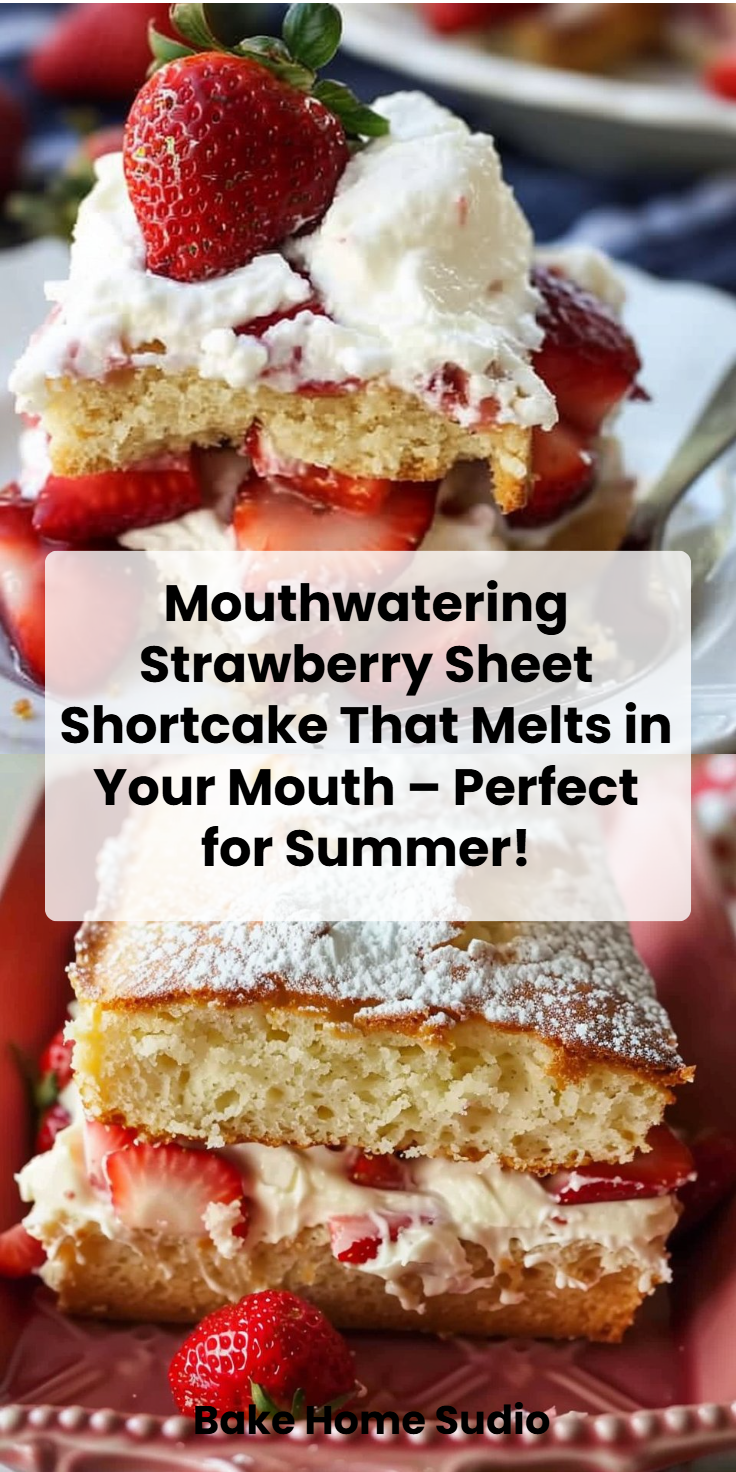 Strawberry Sheet Shortcake Recipe