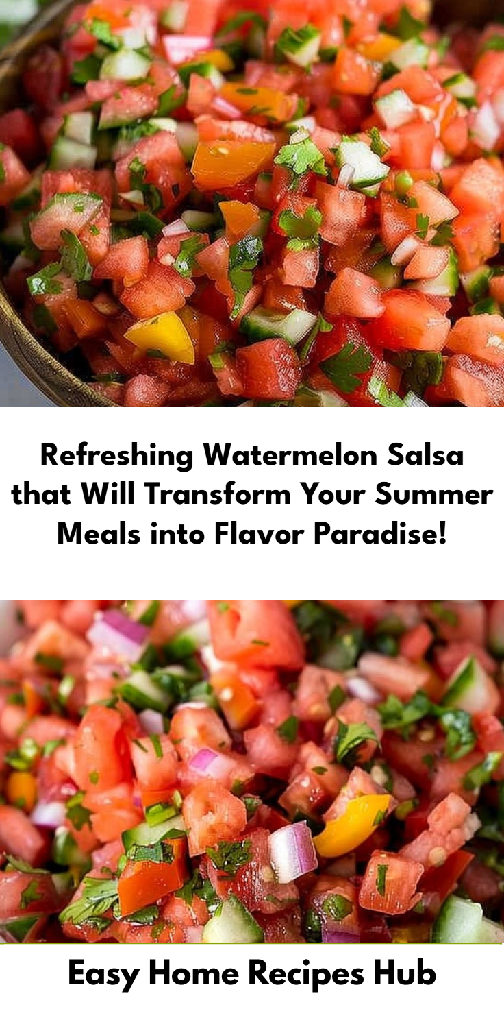 Watermelon Salsa