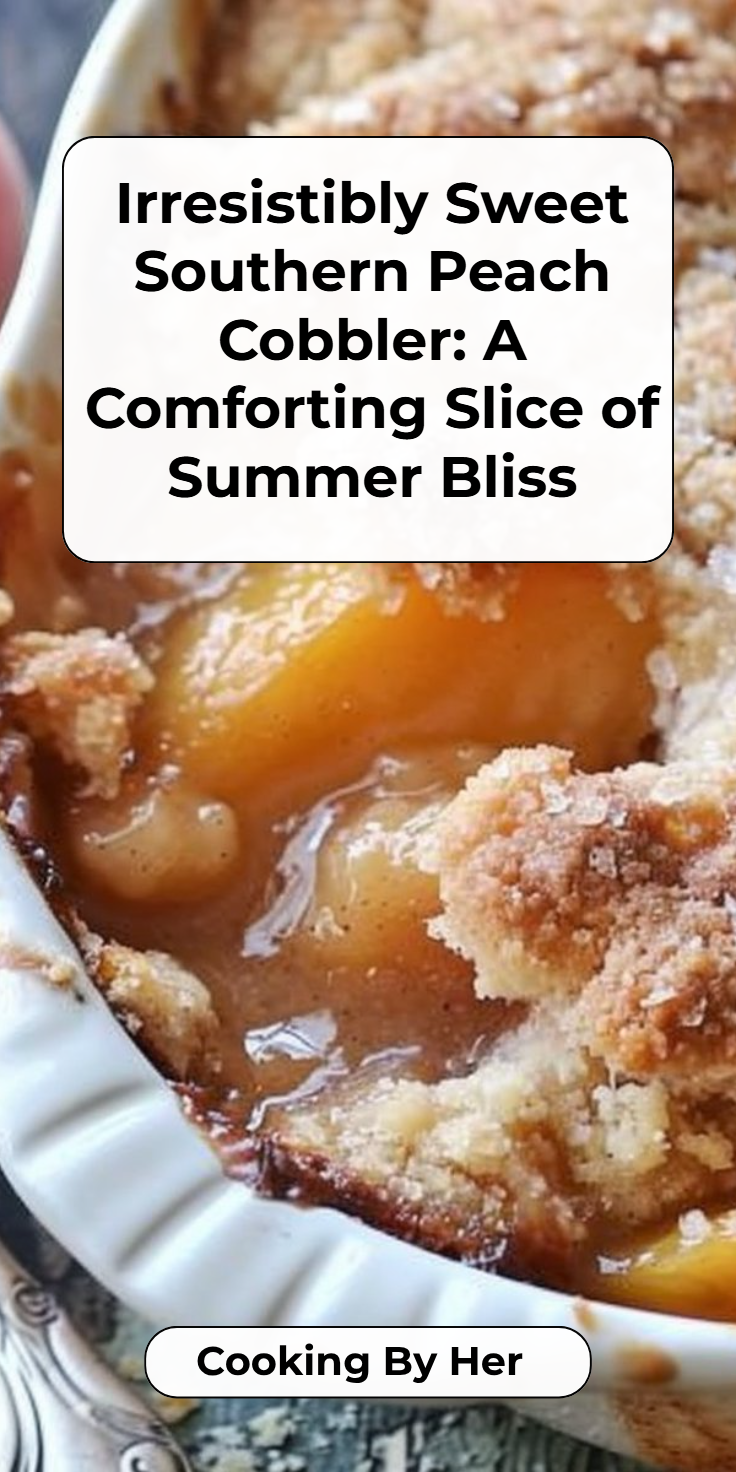 Southern Peach Cobbler