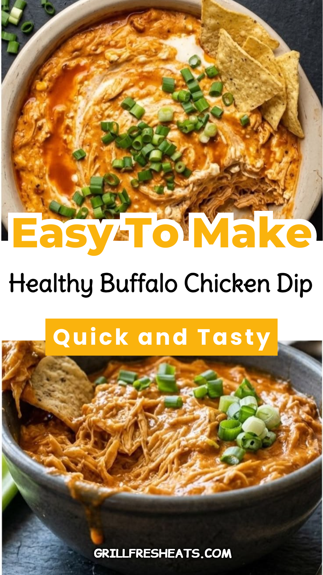 Healthy Buffalo Chicken Dip 1 Healthy Buffalo Chicken Dip