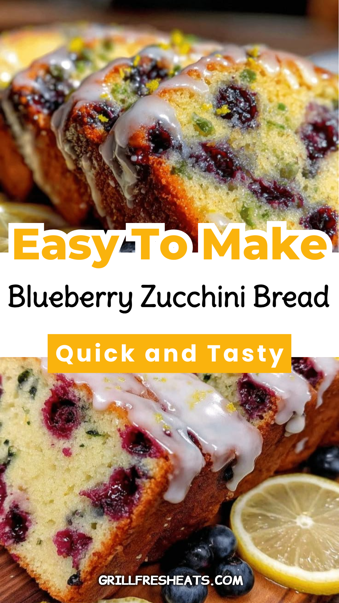 Blueberry Zucchini Bread