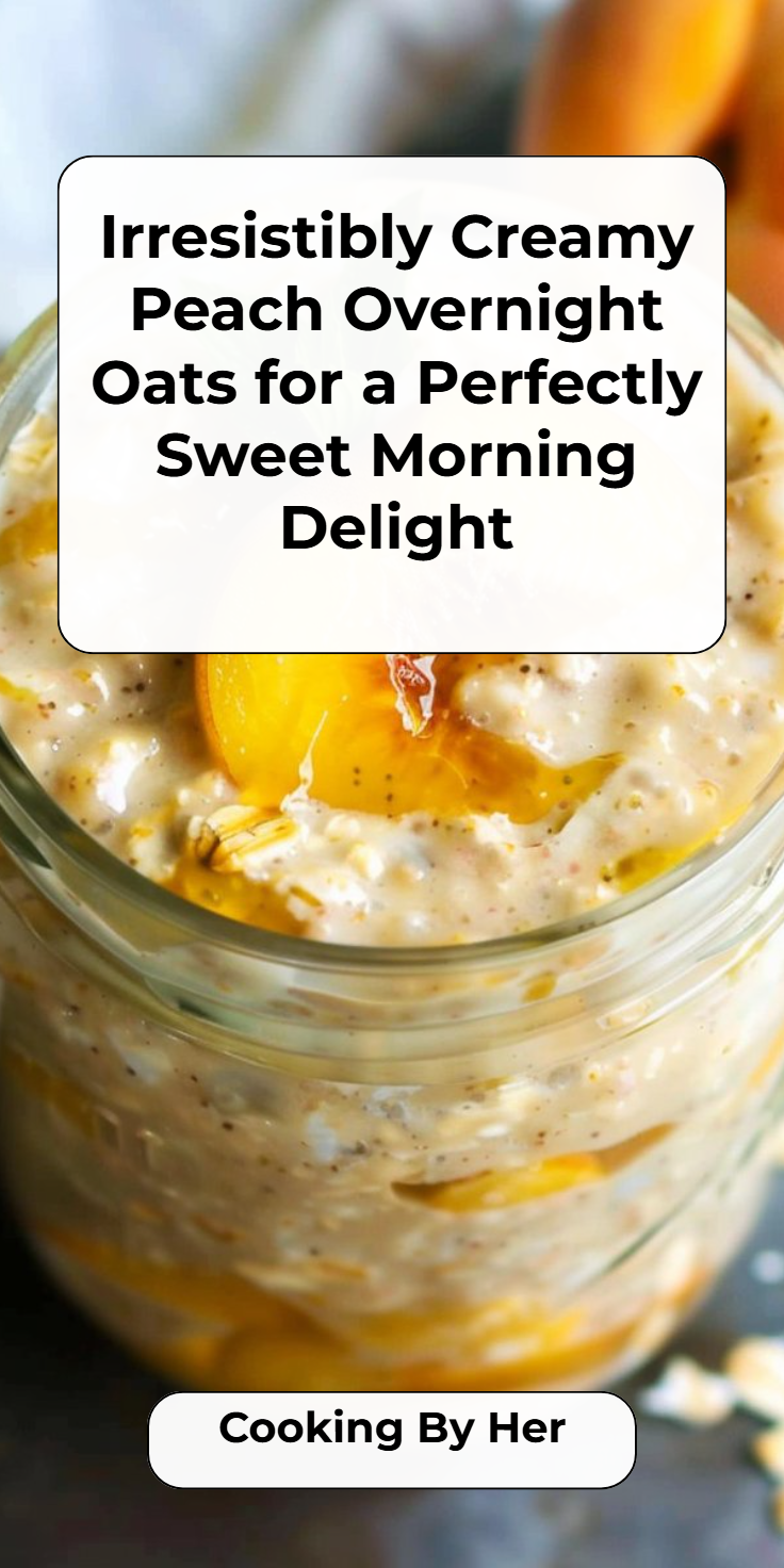 Peach Overnight Oats