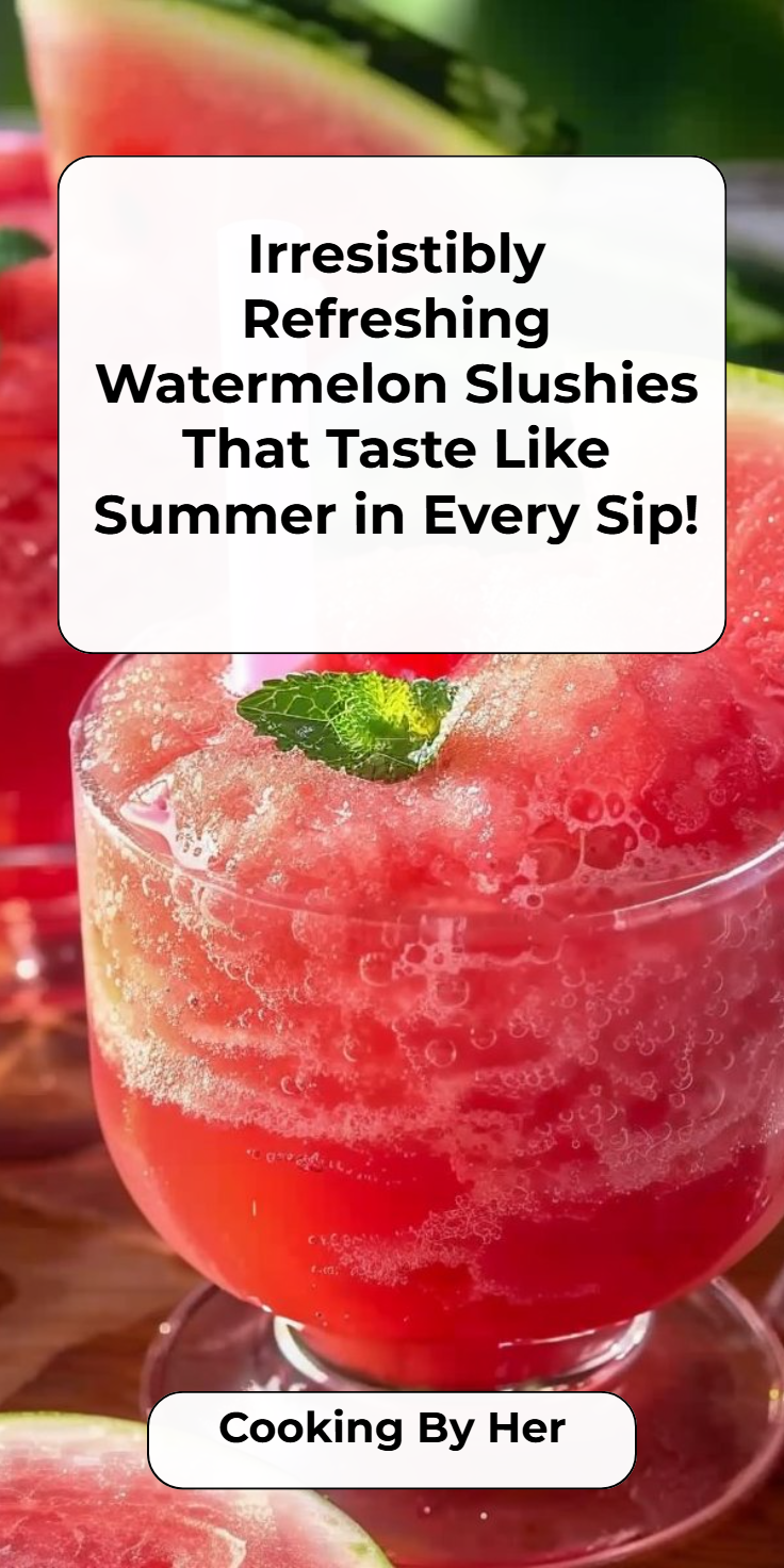 Watermelon Slushies Recipe