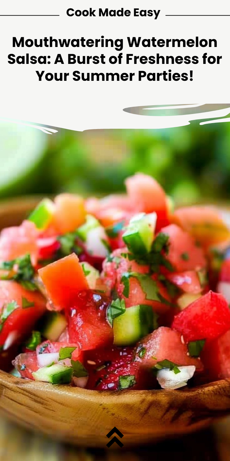Watermelon Salsa Recipe