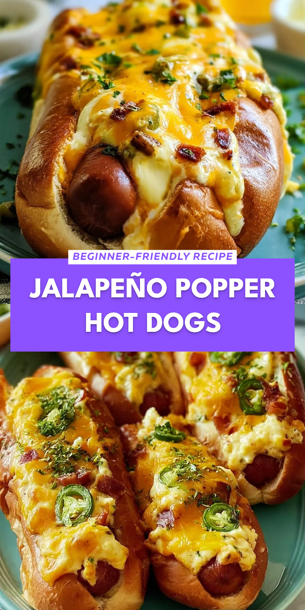 Jalapeño Popper Hot Dogs
