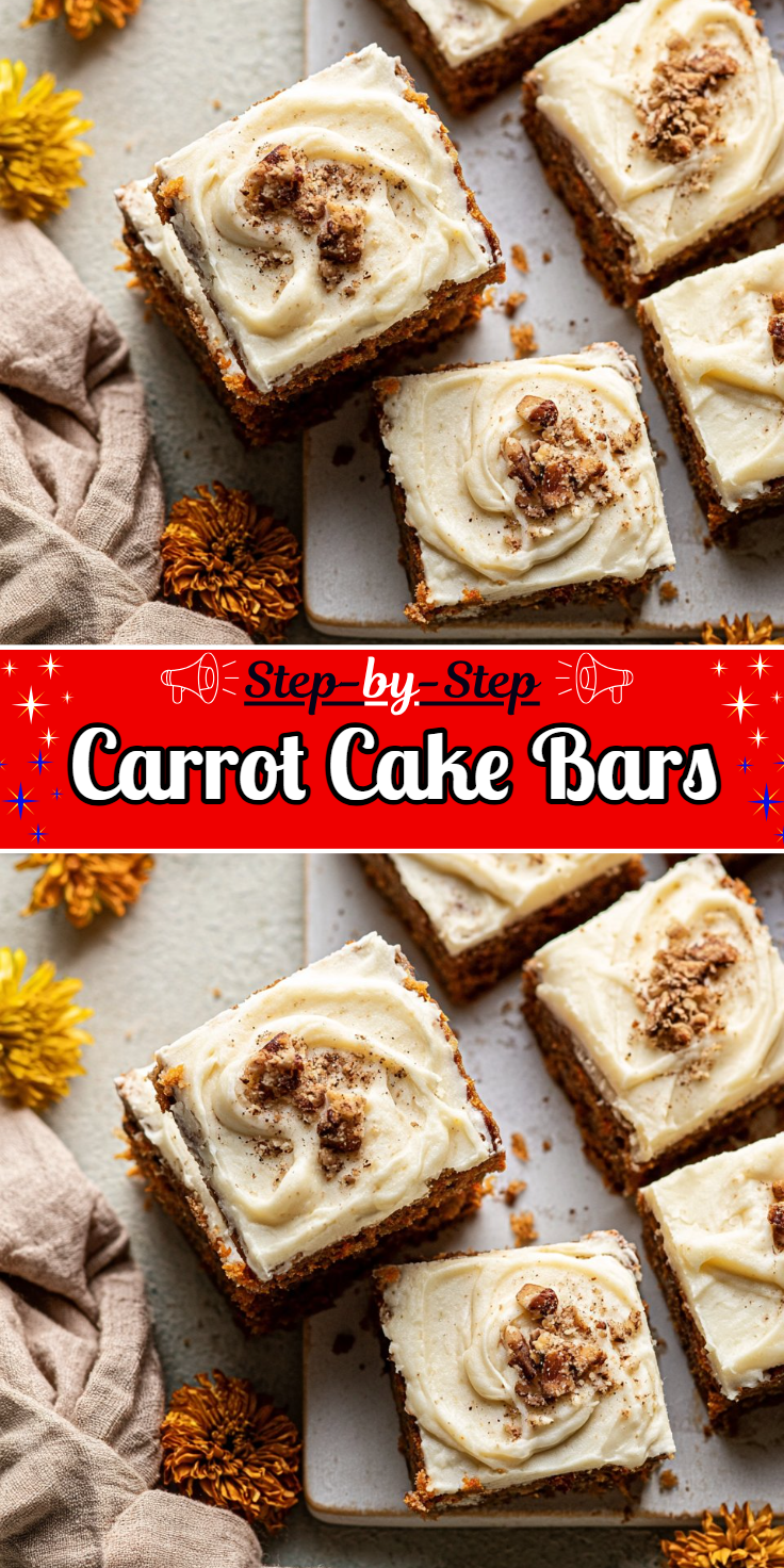 Carrot Cake Bars