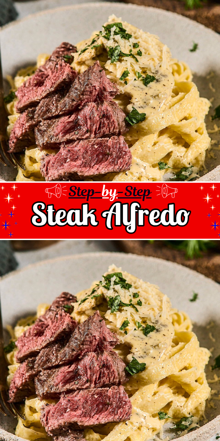 Steak Alfredo