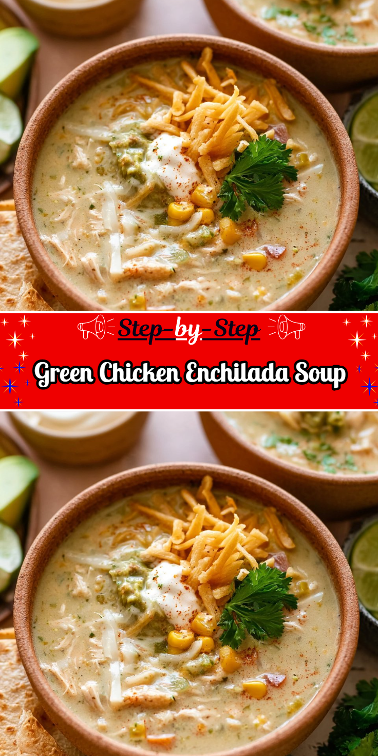 Green Chicken Enchilada Soup