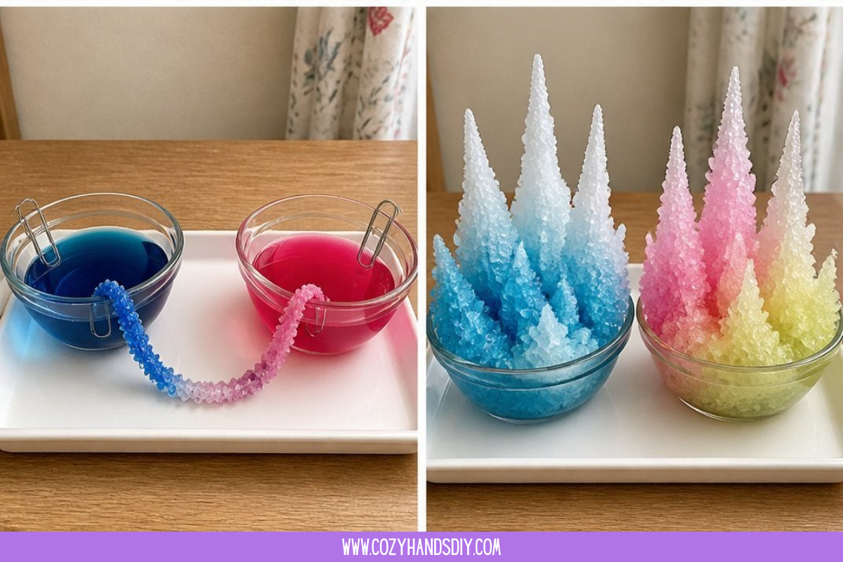 Baking Soda Crystals Transform Into Glassy Art 5 Baking Soda Crystals Transform Into Glassy Art