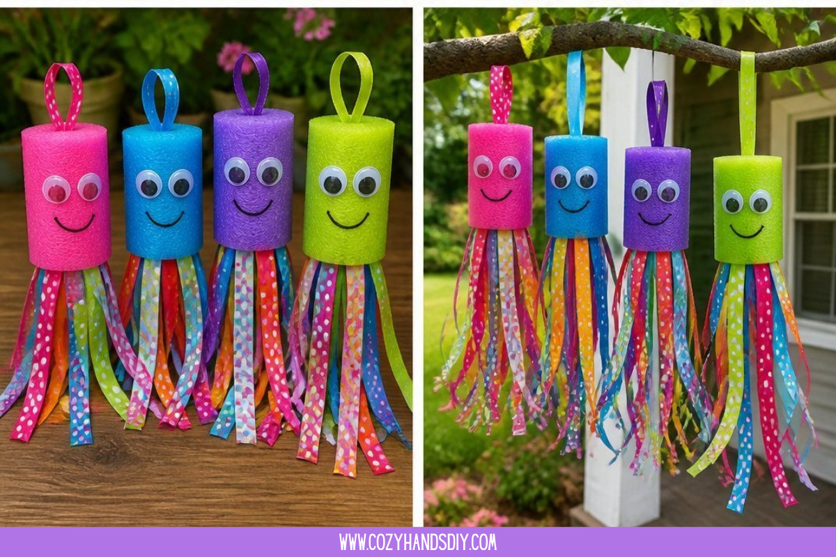 Pool Noodle Ocean Creatures Become Calmer 5 Pool Noodle Ocean Creatures Become Calmer