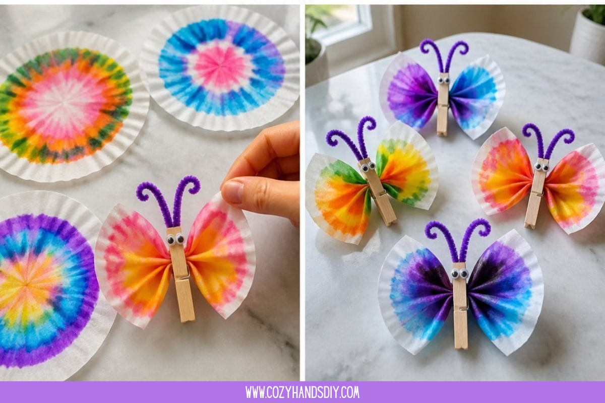 Chromatography Coffee Filter Butterflies Become Calm 5 Chromatography Coffee Filter Butterflies Become Calm