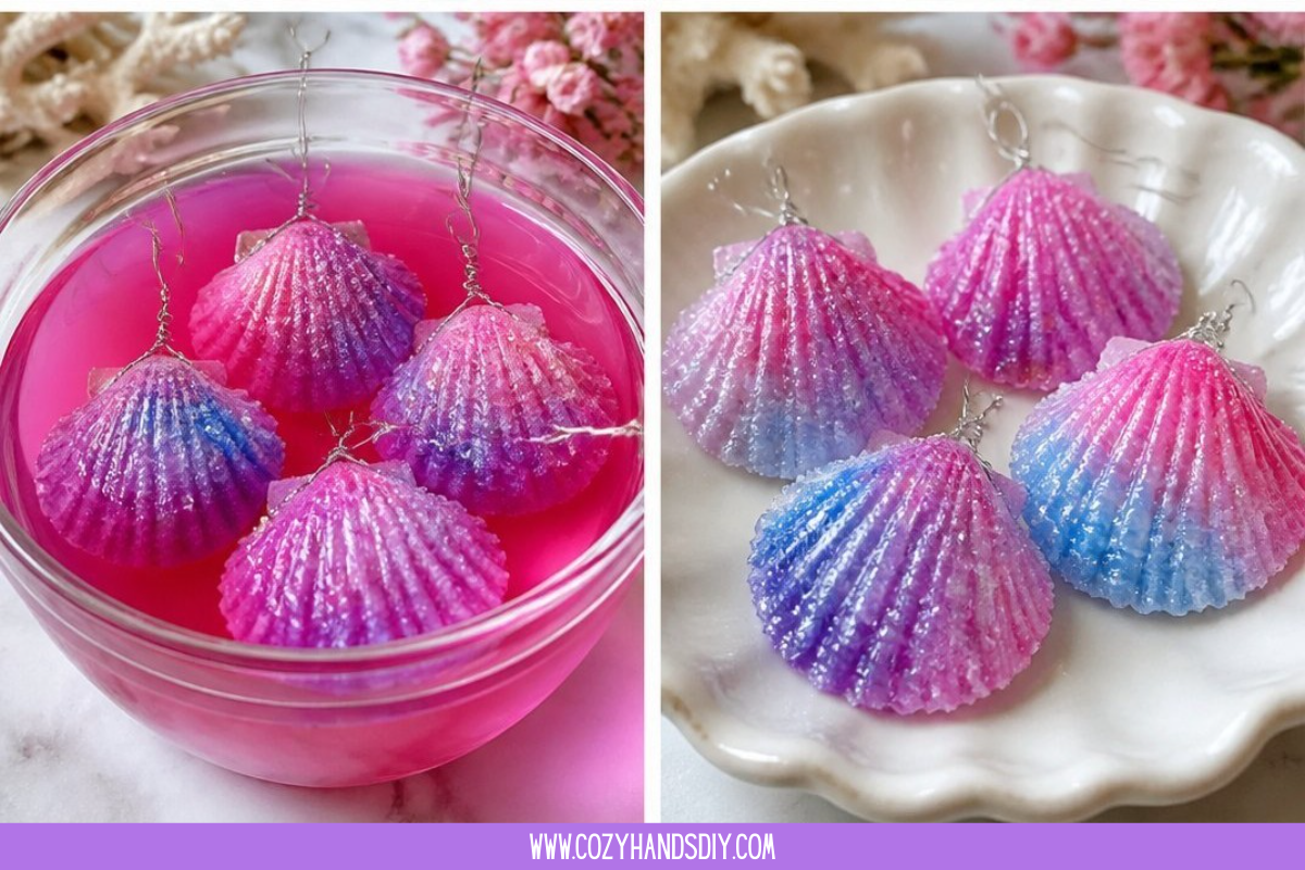 Crystal Seashell Craft Becomes Cozy Keepsakes 5 Crystal Seashell Craft Becomes Cozy Keepsakes
