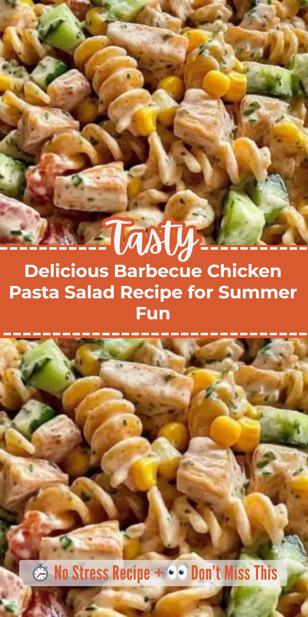 Delicious Barbecue Chicken Pasta Salad Recipe for Summer Fun