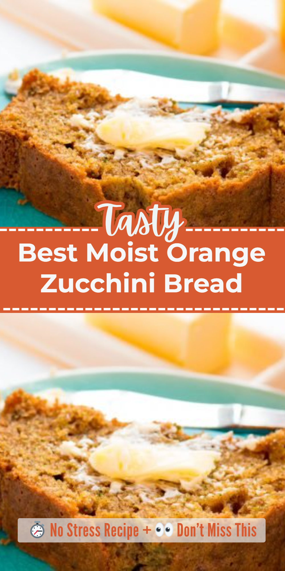 Best Moist Orange Zucchini Bread