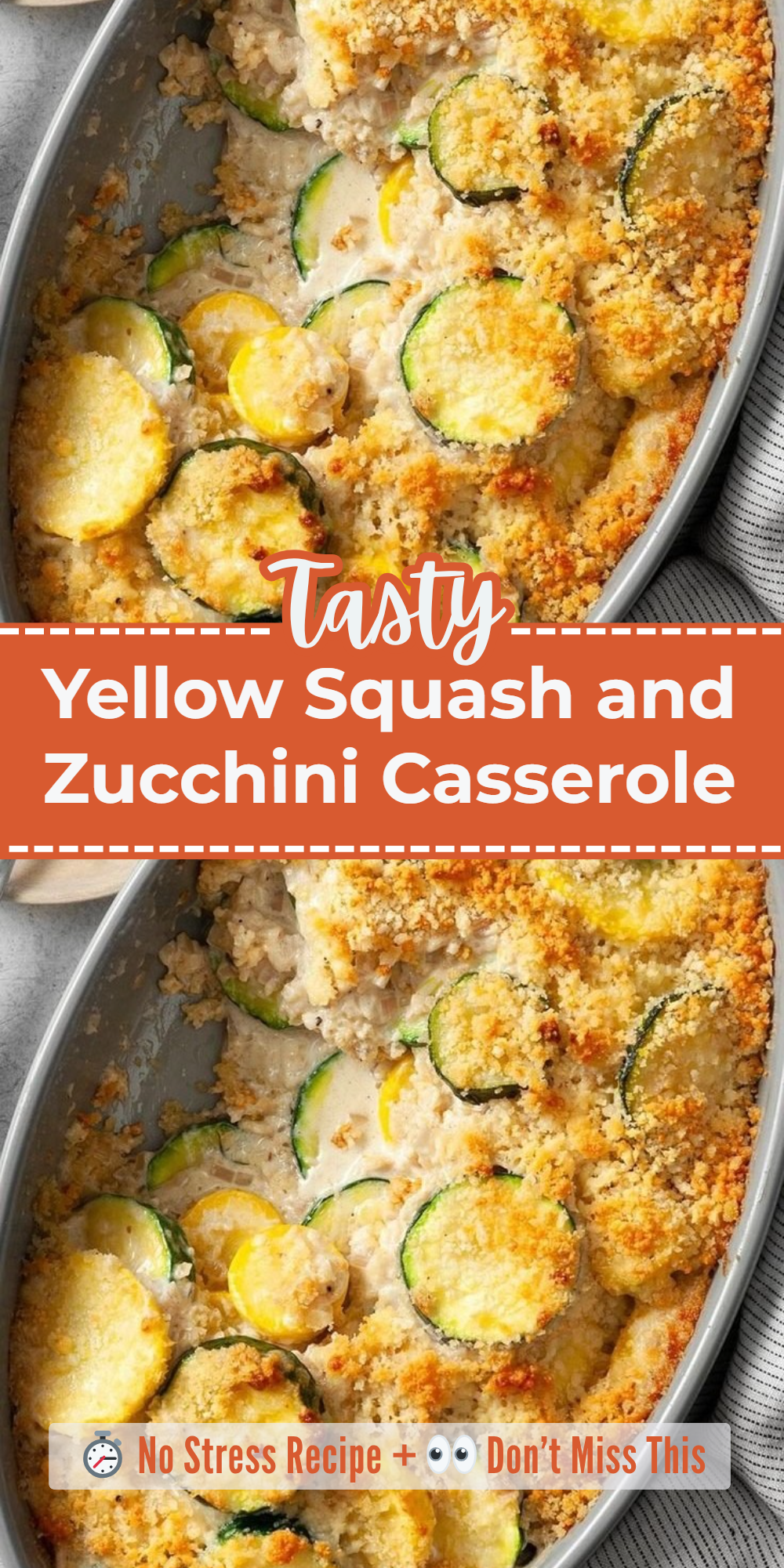 Yellow Squash and Zucchini Casserole