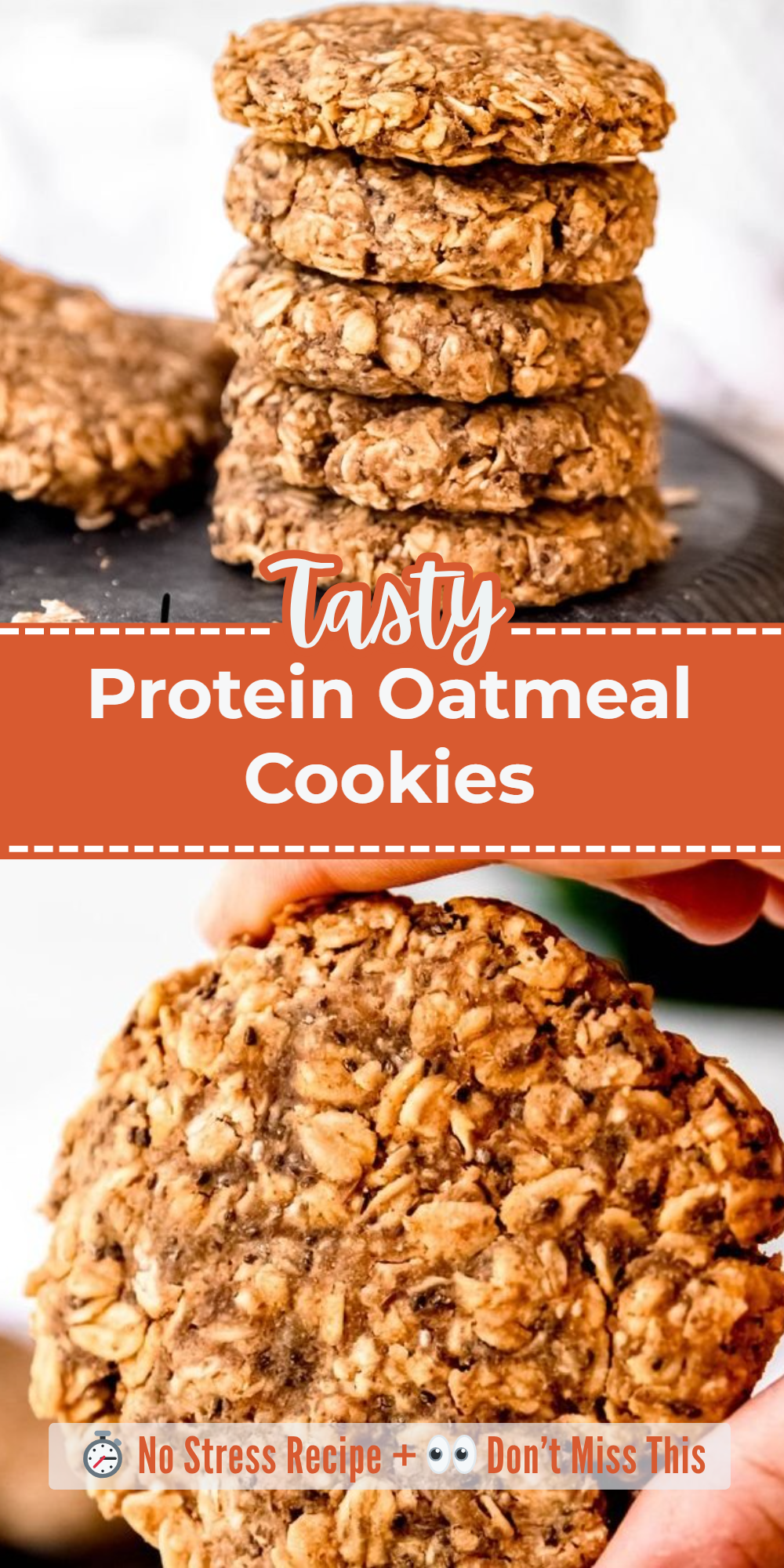 Protein Oatmeal Cookies