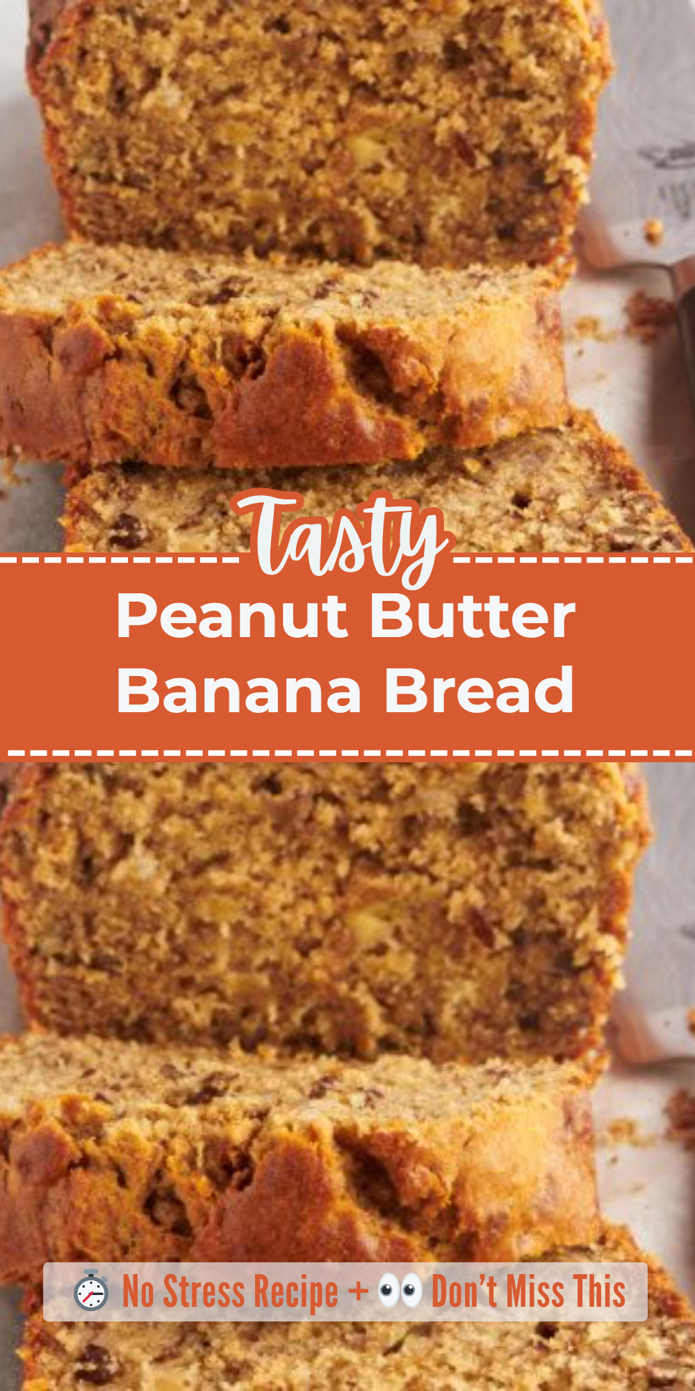 Peanut Butter Banana Bread
