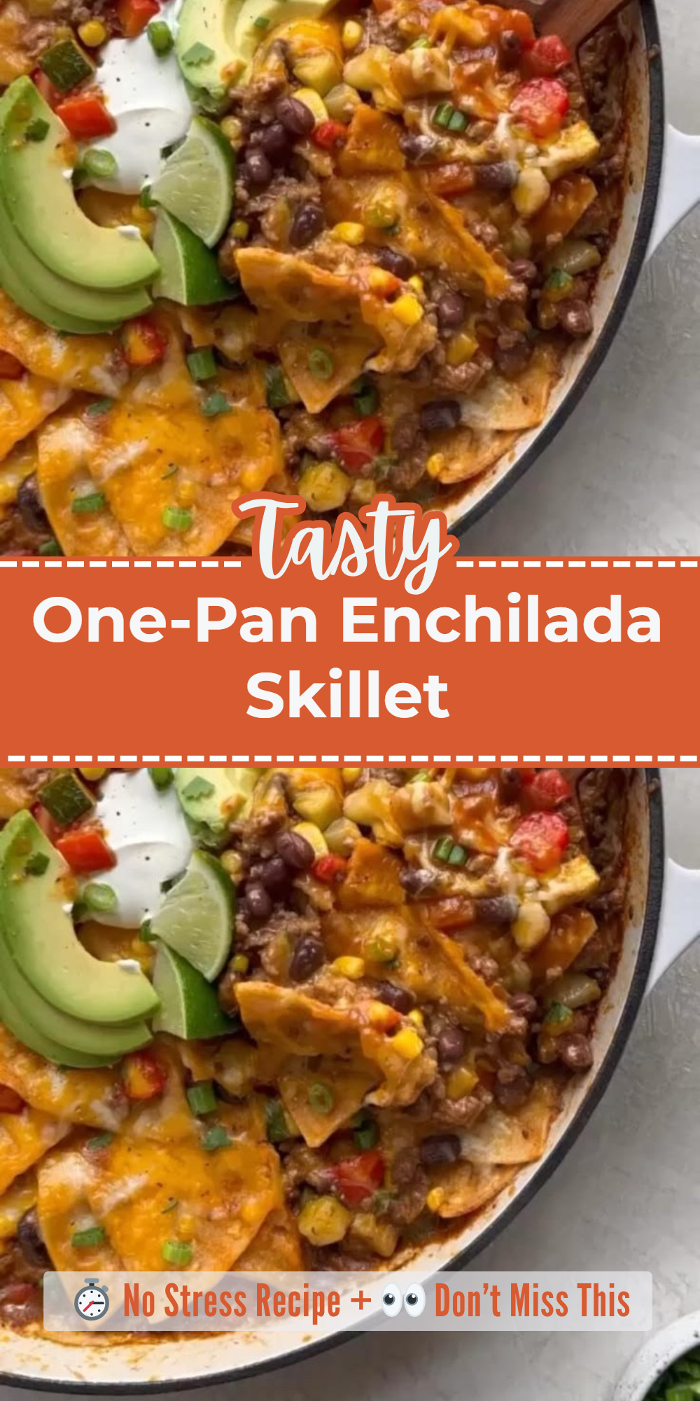 One-Pan Enchilada Skillet